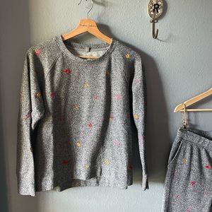 Lou&Grey for LOFT sweat set. Sweater size Small, Sweat pant size M